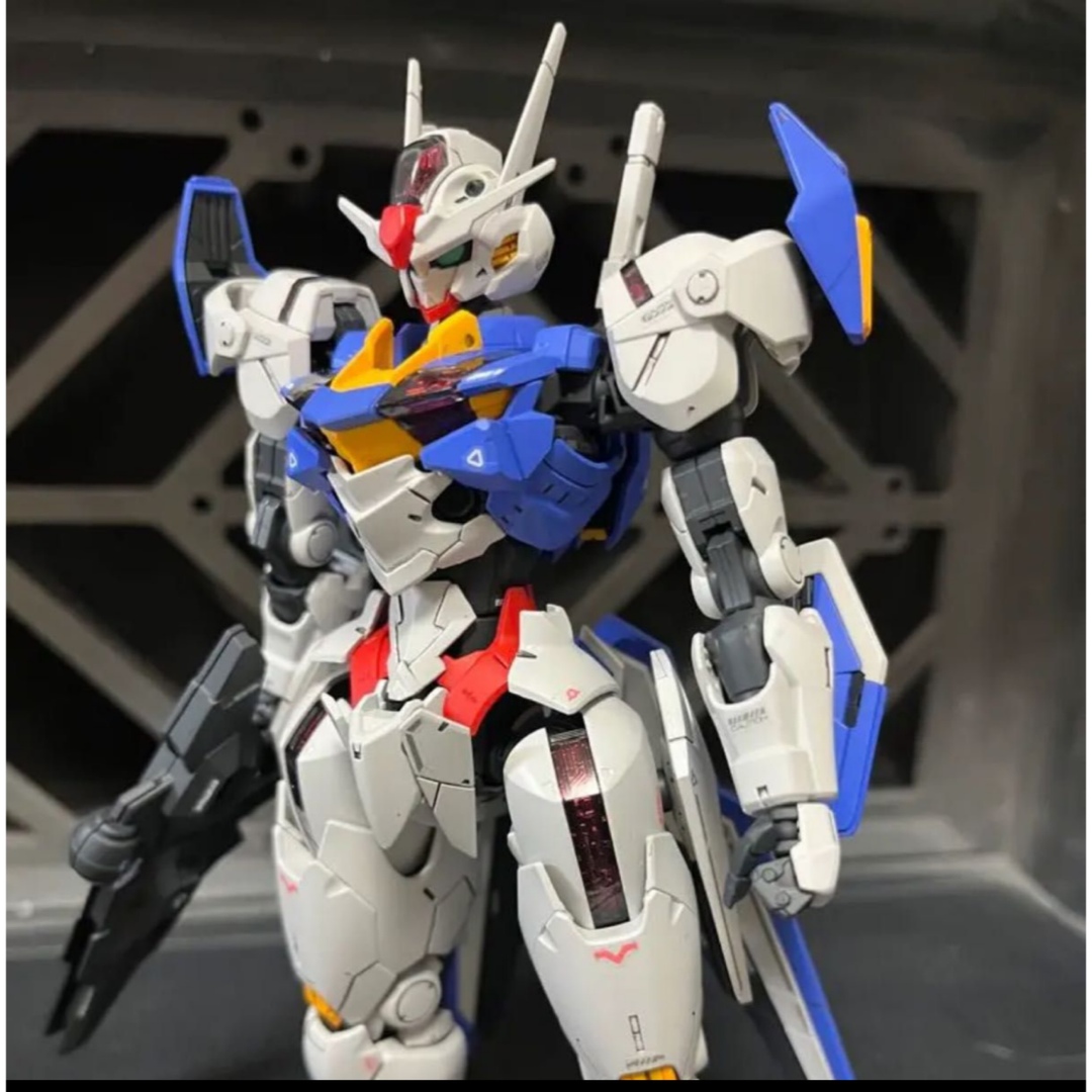 ガンダムシリーズスケールフルメカニクス　ガンダムエアリアル　全塗装