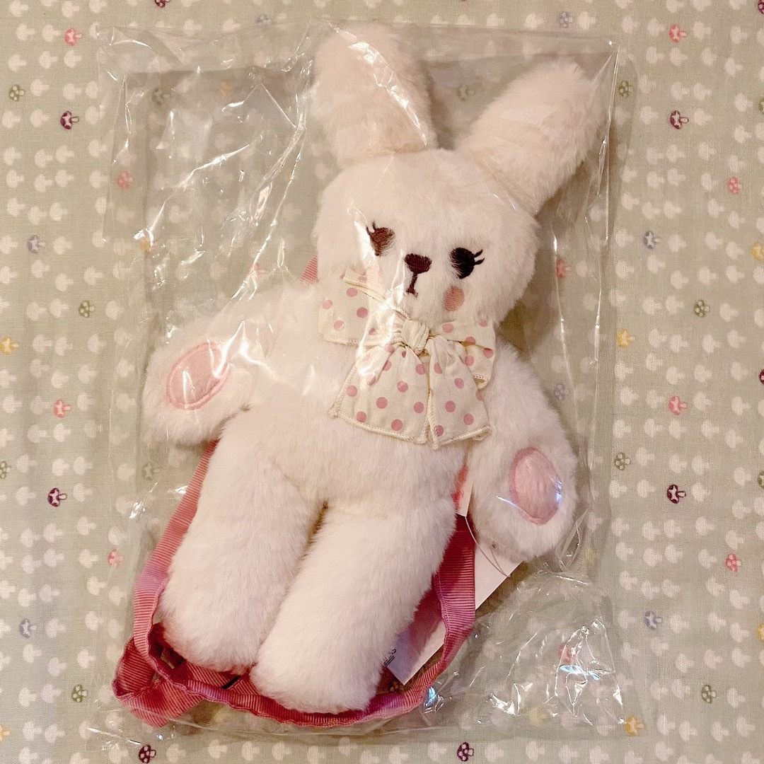 石見銀山 シャーリーテンプル うさぎポシェット ピンク - 通販