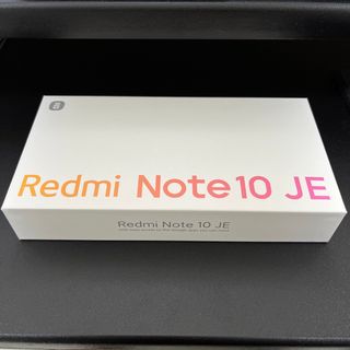 シャオミ(Xiaomi)のXiaomi Redmi Note 10 JE グラファイトグレー SIMフリー(スマートフォン本体)