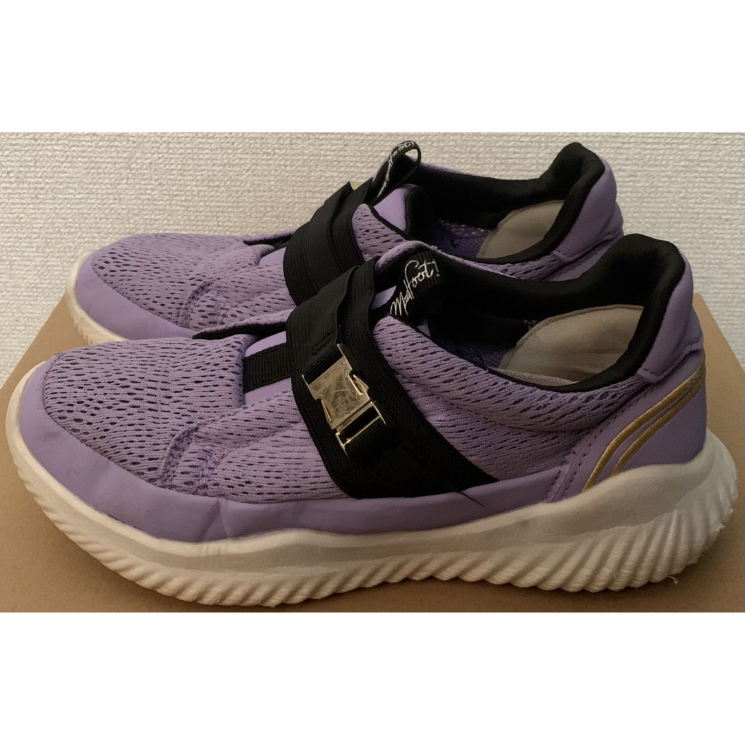 レディースシューズ 24cm パープル紫Purple レディースの靴/シューズ(スニーカー)の商品写真