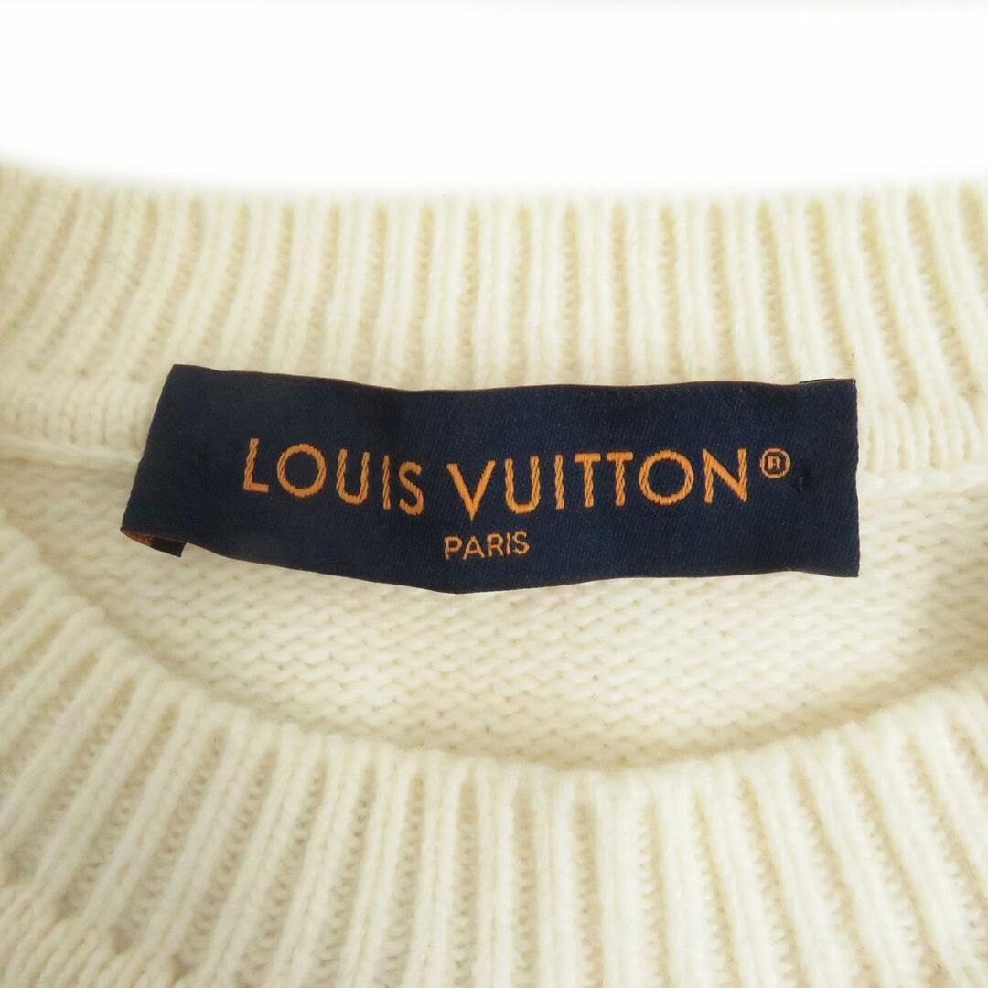 LOUIS VUITTON ルイヴィトン ニット ロゴジャガードクルーネック