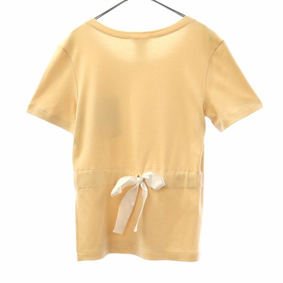 クロエ バックリボン 刺繍 半袖 Tシャツ XS ピンク Chloe ポケット付き ロゴ レディース   【230714】 メール便可 1