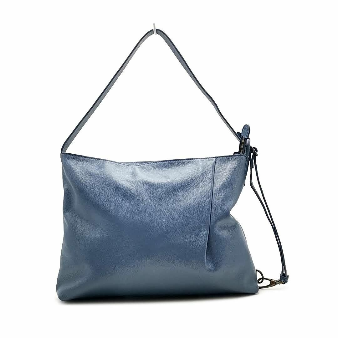 美品 マザーハウス ショルダーバッグ ヨゾラ レザー 03-23070901