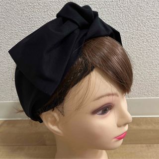 sale  19▷大人結びリボンヘアバンド(ヘアバンド)