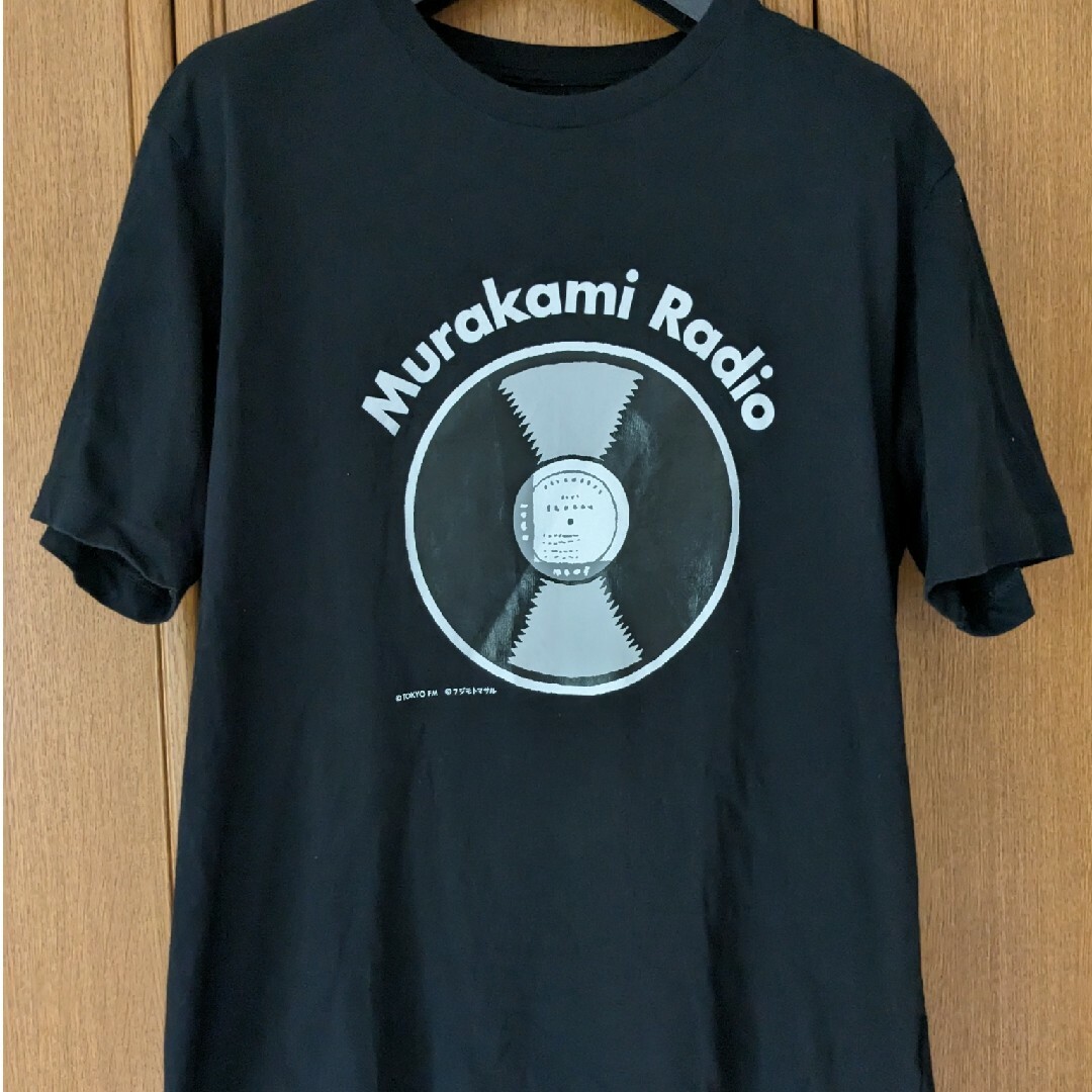 村上春樹　村上RADIO　UT 半袖Tシャツ XLサイズ　黒色　ブラック　ラジオ