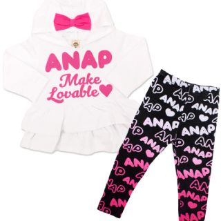 アナップキッズ(ANAP Kids)のANAPKIDS♡ねこ耳セットアップ(ワンピース)