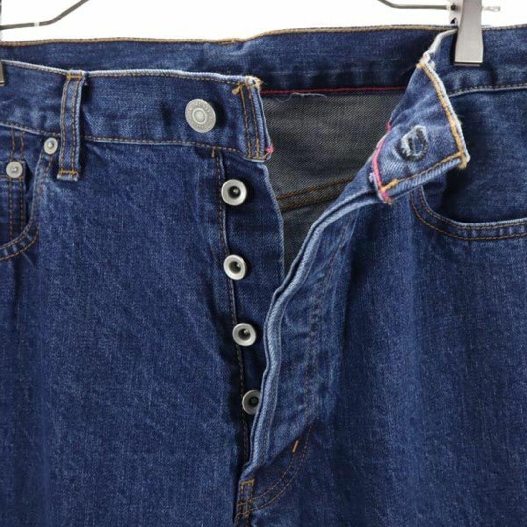 オーディナリーフィッツ 赤耳 日本製 ボタンフライ ストレート デニムパンツ w36 Ordinary fits ジーンズ ジーパン メンズ 【中古】 【230714】