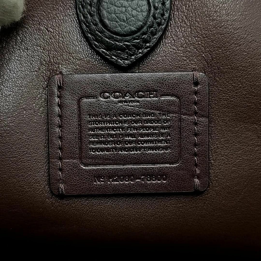 COACH(コーチ)の美品 コーチ COACH ショルダーバッグ レザー 03-23070909 メンズのバッグ(ショルダーバッグ)の商品写真