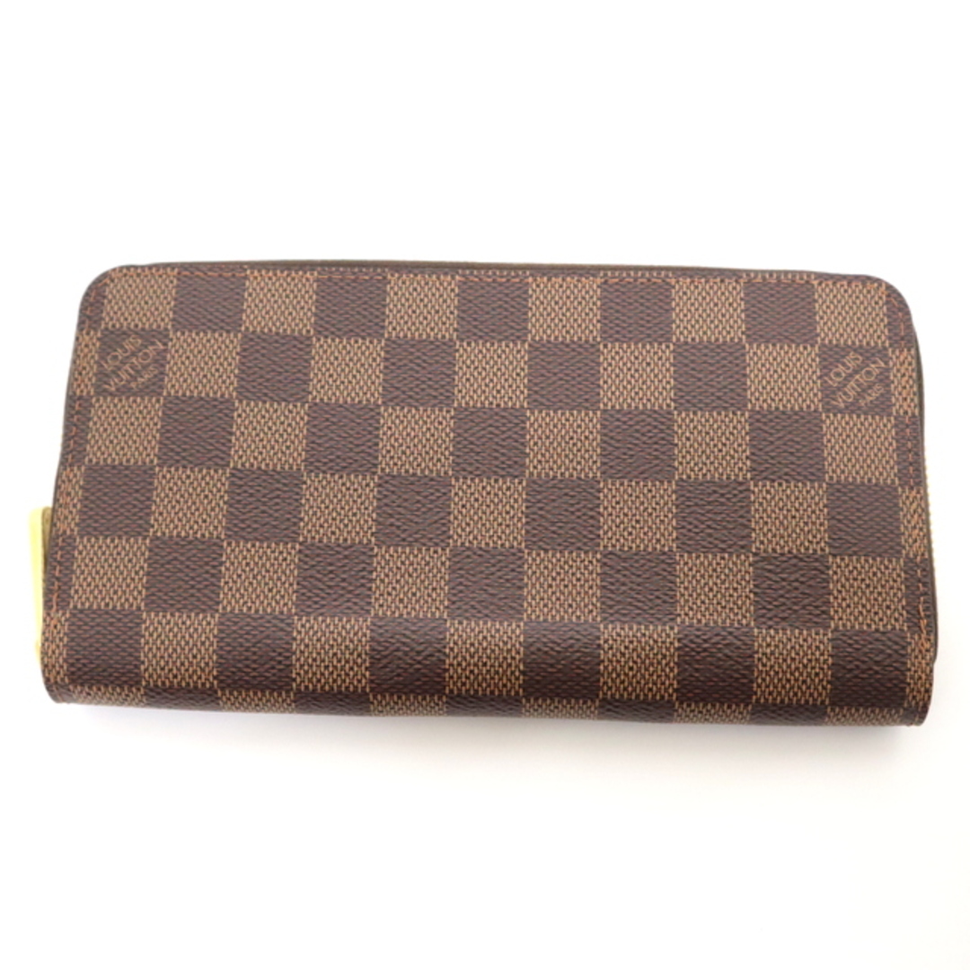 【LOUIS VUITTON】ルイヴィトン ジッピーウォレット ダミエ エベヌ N41661 GI0159/ok03031kw