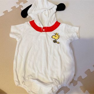 スヌーピー(SNOOPY)のBABY 着ぐるみウェア スヌーピー コスプレ(カバーオール)