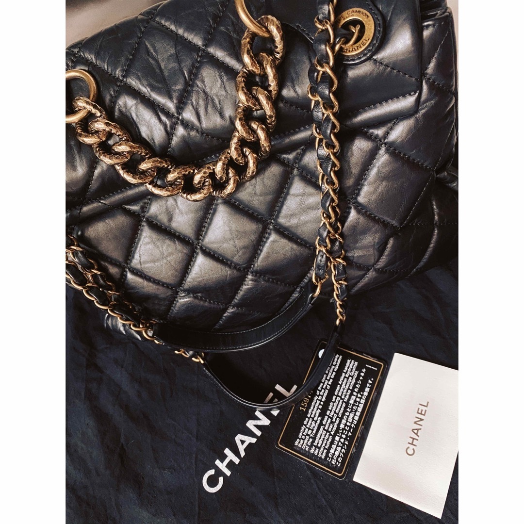 美品CHANEL❤希少なベルベットレザー2wayショルダー