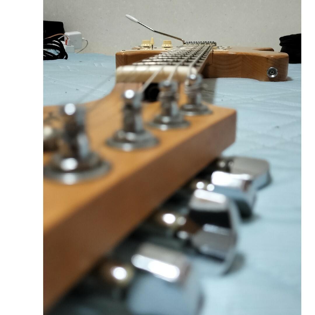 ヤマハ(ヤマハ)のYAMAHA Pacifica SSH ナチュラル ケースオマケ付き 初心者最適 楽器のギター(エレキギター)の商品写真