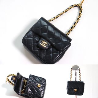 シャネル(CHANEL)のヴィンテージ CHANEL ミニミニマトラッセ バッグ チャーム(チャーム)