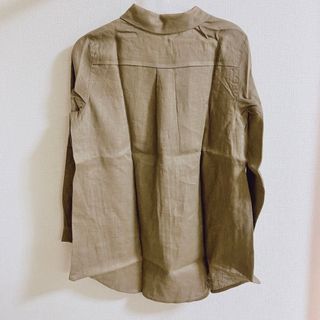Zelal Sports ♡ 麻100% ゆったりサイズ 新品未使用 カーキの通販 by