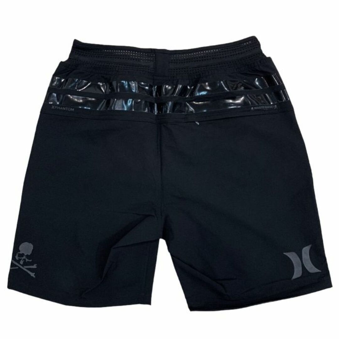 mastermind WORLD Hurley SHORTS 黒 M | bindughsan.com