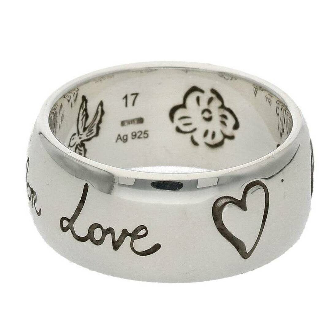グッチ BLIND FOR LOVE ブラインドフォーラブリング メンズ 15.5号
