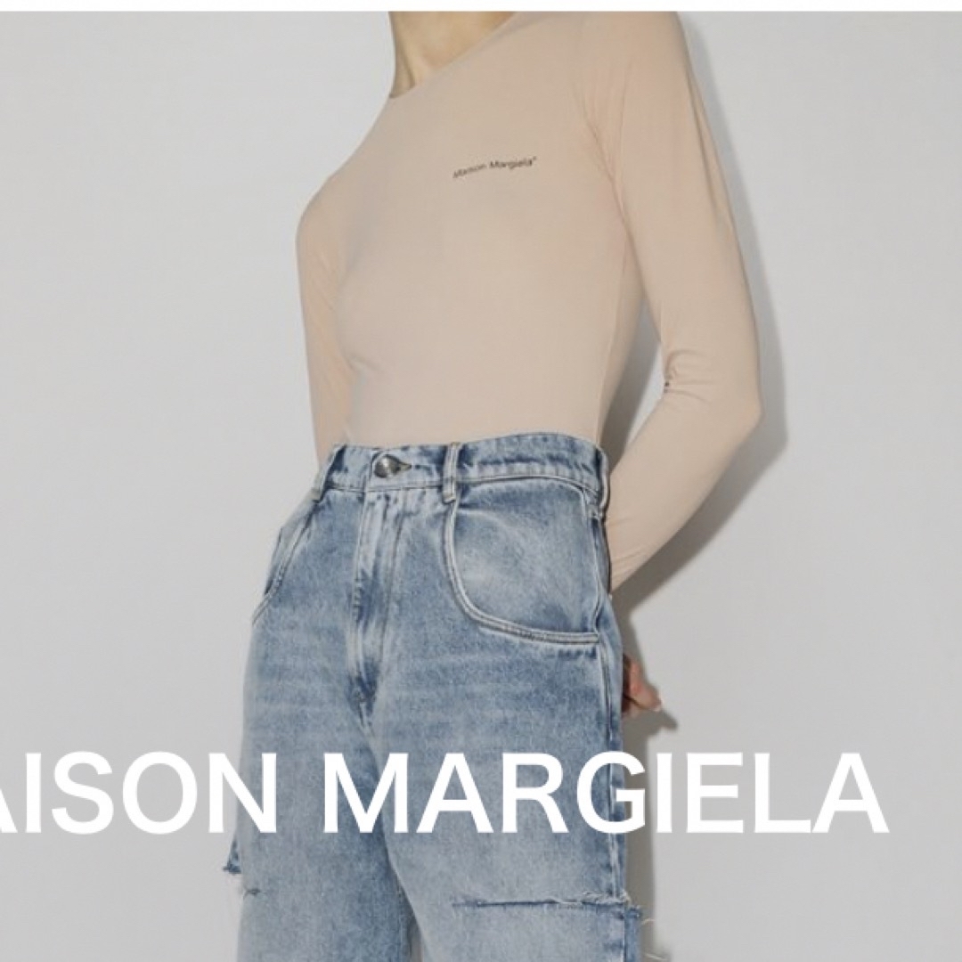 MM6 Maison Margiela ロゴボディスーツ　Mサイズ