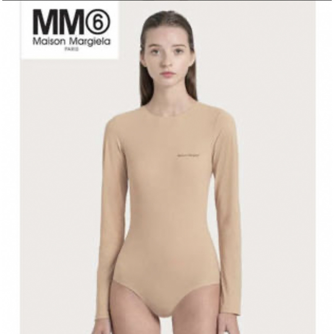 MM6 - MM6 Maison Margiela ロゴボディスーツ Mサイズの通販 by MM6 - MM6 Maison Margiela ロゴボディスーツ Mサイズの通販 by