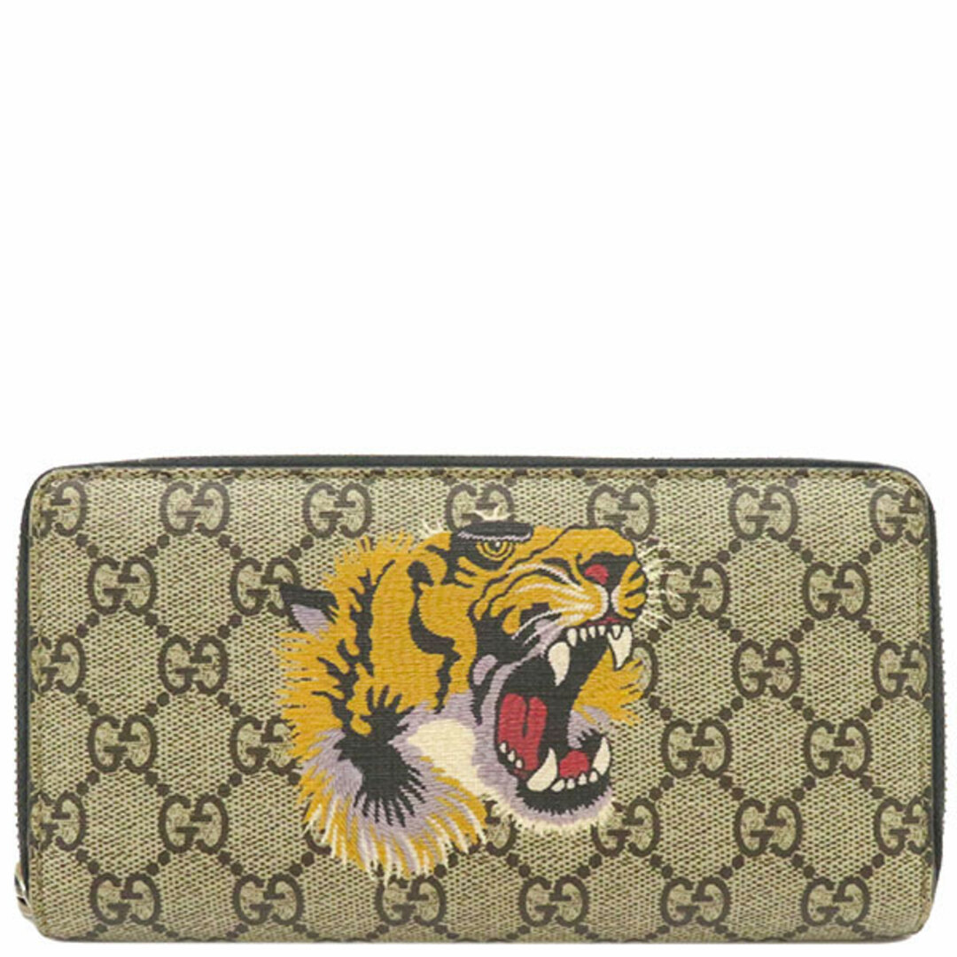 Gucci - グッチ 長財布 GG ジップアラウンド タイガー 451273の通販 by