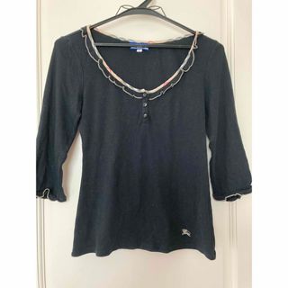 バーバリーブルーレーベル(BURBERRY BLUE LABEL)のバーバリー ブルーレーベル　Ｔシャツ　38(Tシャツ(長袖/七分))