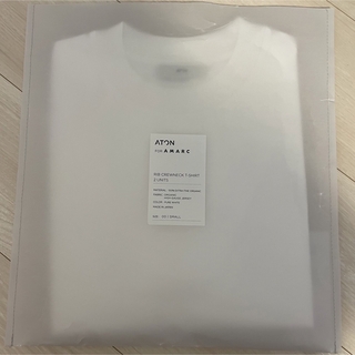エイトン(ATON)の新品未使用　ATON FOR AMARC 大草直子コラボ パックTシャツ(Tシャツ(半袖/袖なし))