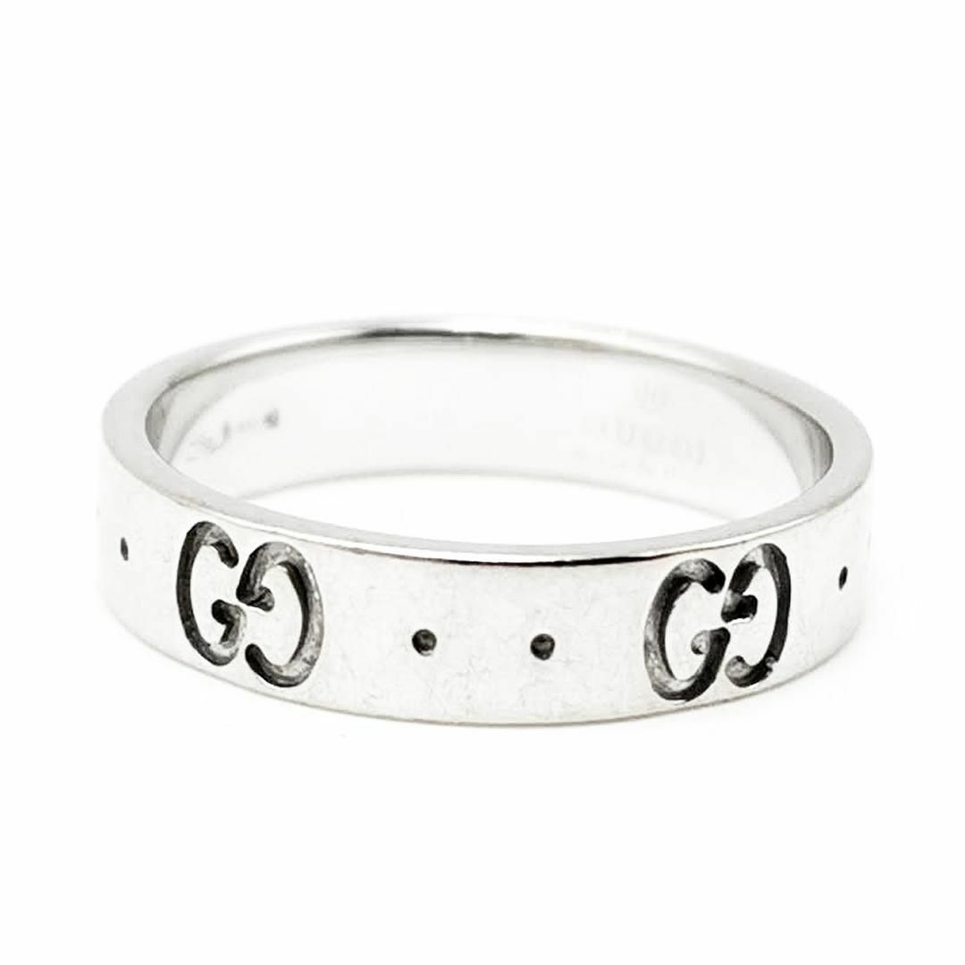 Gucci(グッチ)の美品 グッチ GUCCI アイコンリング 750 7号 03-23071010 レディースのアクセサリー(リング(指輪))の商品写真