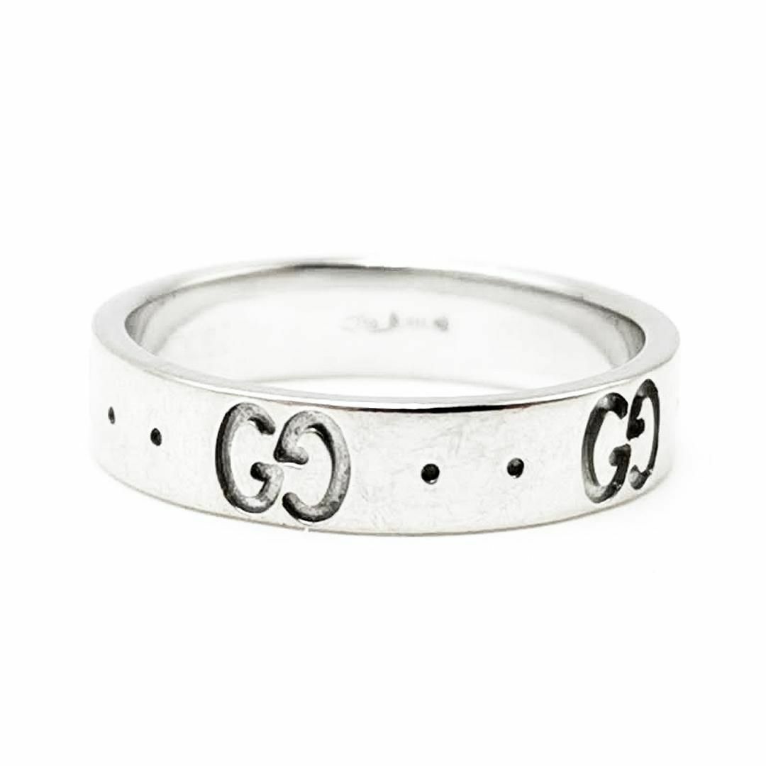 Gucci(グッチ)の美品 グッチ GUCCI アイコンリング 750 7号 03-23071010 レディースのアクセサリー(リング(指輪))の商品写真