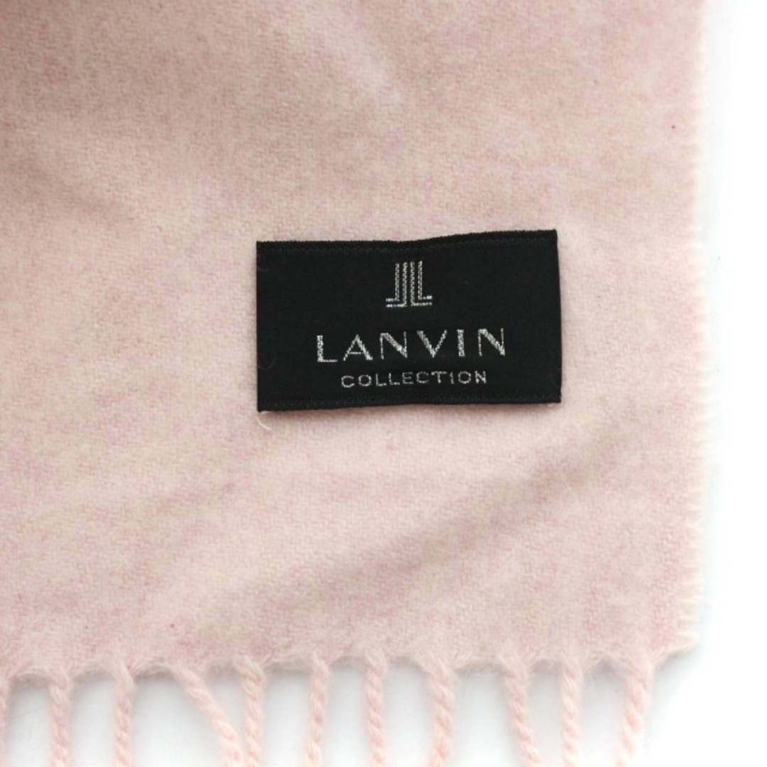LANVIN - ランバン COLLECTION ストール マフラー カシミヤ100% ピンク
