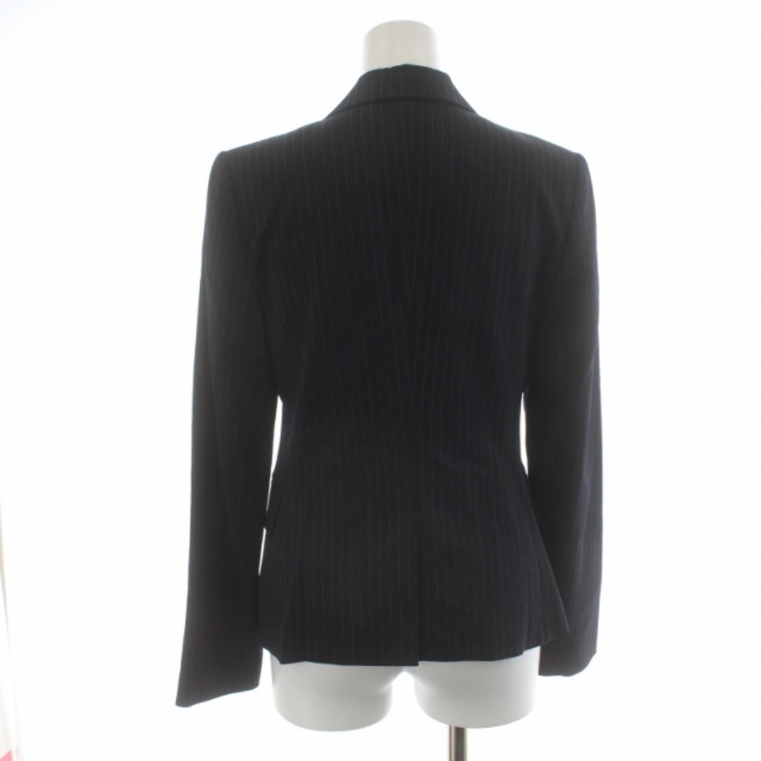 UNTITLED(アンタイトル)のアンタイトル スーツ テーラードジャケット パンツ ストライプ 1 0 紺 レディースのフォーマル/ドレス(スーツ)の商品写真