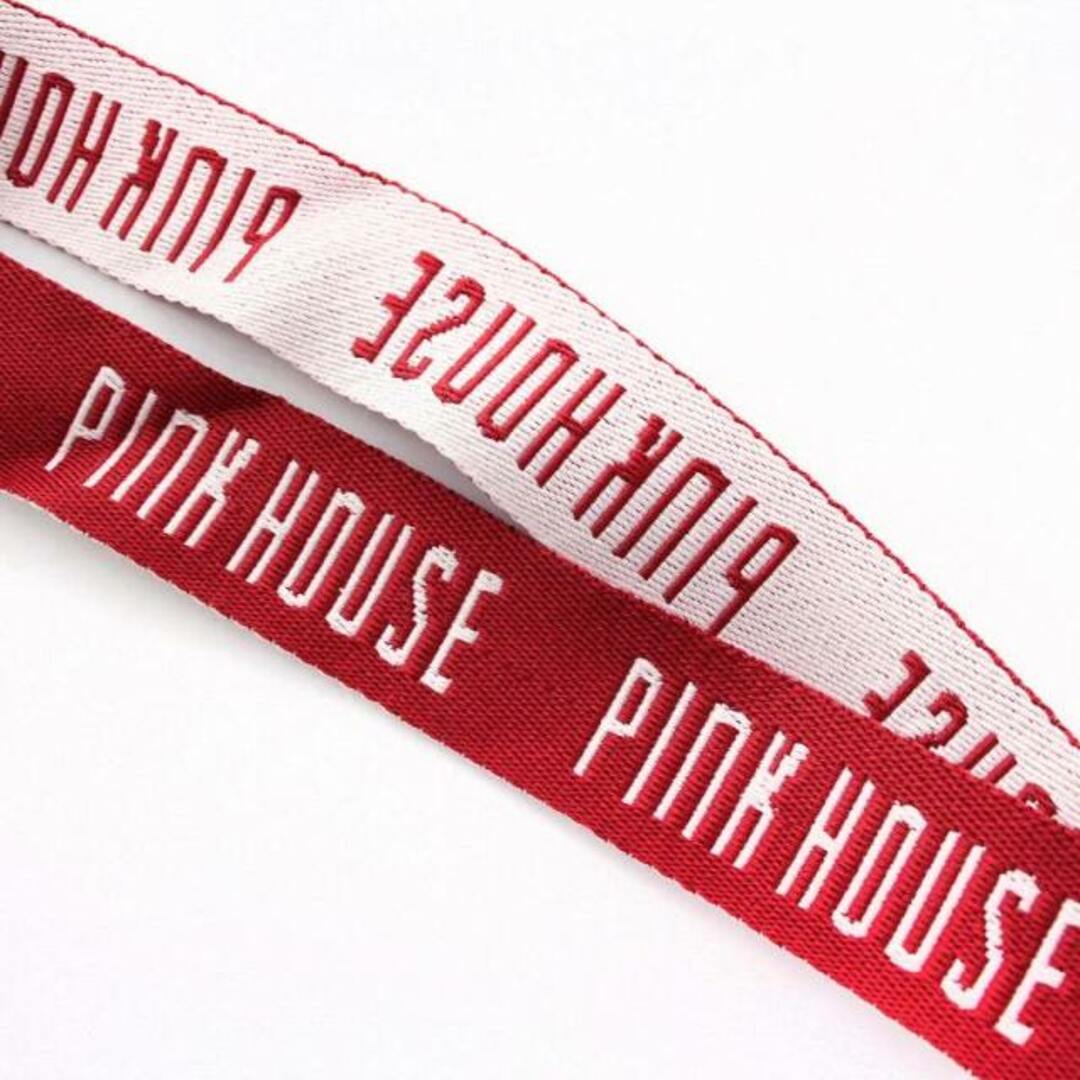 PINK HOUSE(ピンクハウス)のPINK HOUSE トートバッグ ハンドバック ハート ノベルティ 白 赤 レディースのバッグ(トートバッグ)の商品写真