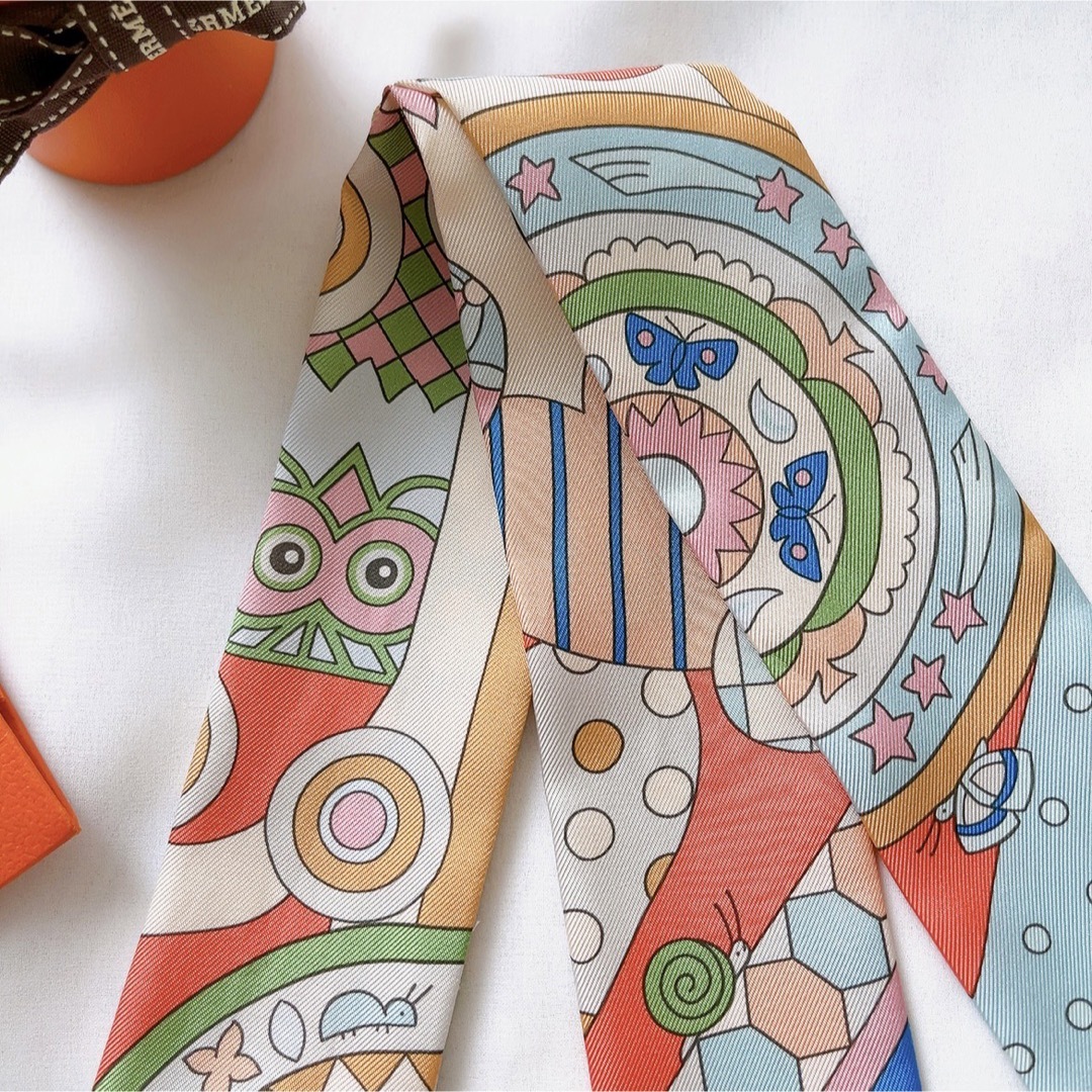 ✳︎ HERMES エルメス ツイリー 2023 森のささやき ピンク ✳︎ | www