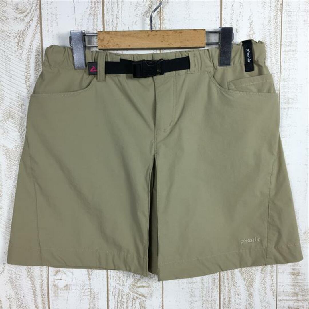 WOMENs M  フェニックス エアリー ショート パンツ Airy Short Pants ショーツ キュロット PHENIX PH922SP70 ベージュ系