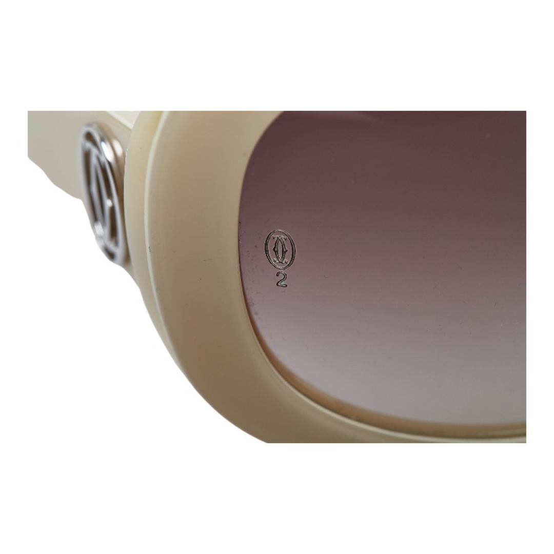 Cartier カルティエ マストライン グラデーション サングラス T8200740 プラスチック レディース CARTIER 【219-05965】の通販 by 銀座パリス ラクマ店|カルティエならラクマ カルティエ マストライン グラデーション サングラス T8200740 アイボリー ベージュ プラスチック レディース CARTIER