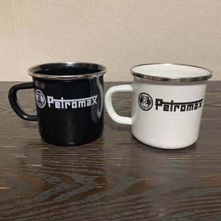 ペトロマックス(Petromax)のPETROMAX(ペトロマックス) エナメルマグ　ブラック　ホワイト(食器)