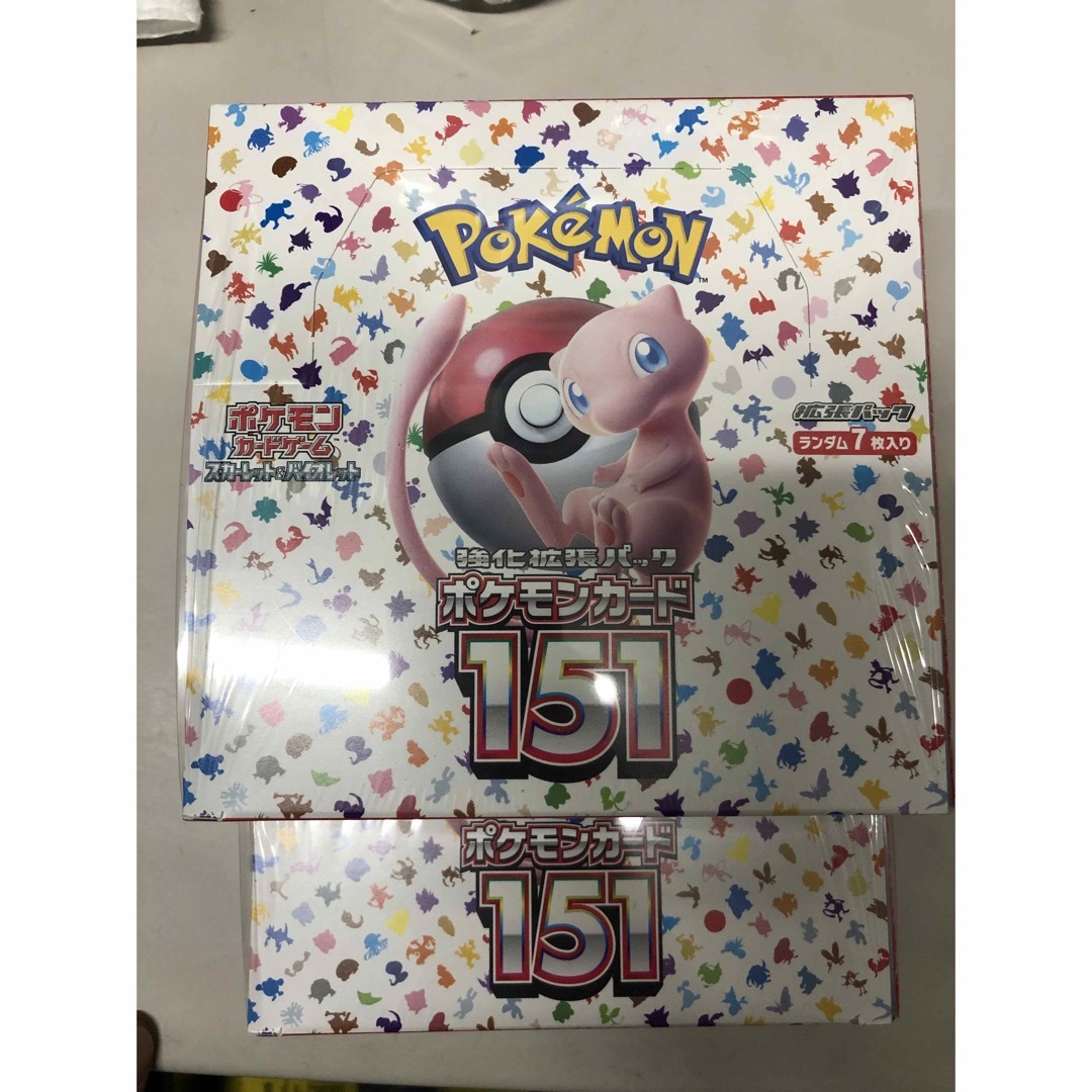 ポケモンカード　151  新品未開封　シュリンク付き2BOX