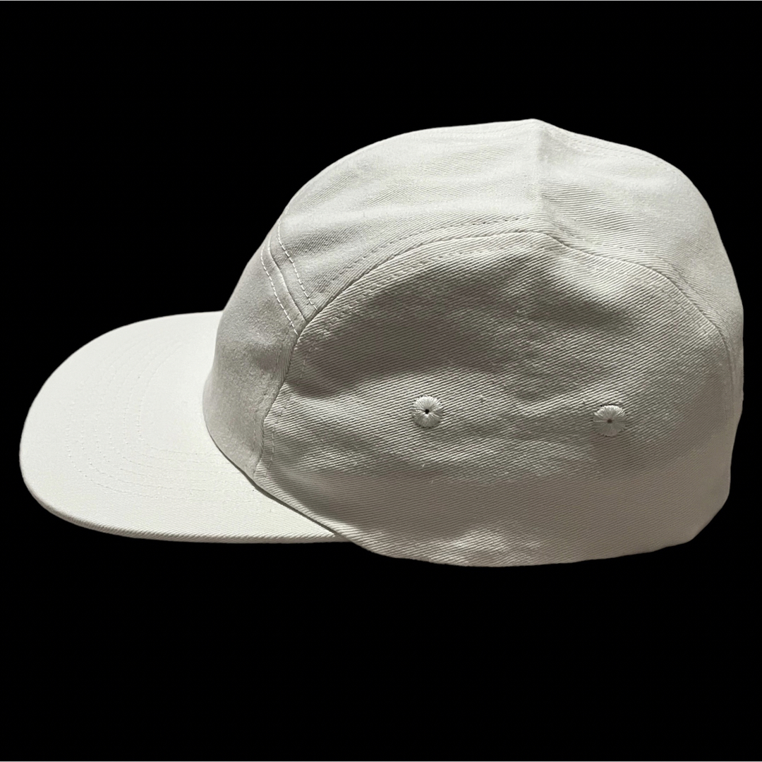 新品　未使用　大きいサイズ　cotton 綿　ジェットキャップ　ホワイト メンズの帽子(キャップ)の商品写真