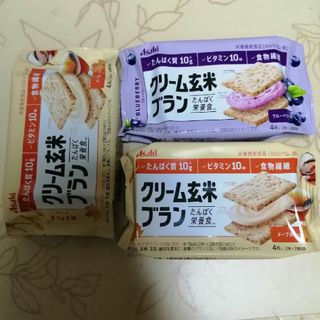 アサヒ(アサヒ)の【専用】クリーム玄米ブラン　ブルーベリー等　セット　700円　送料込み♪(ビタミン)