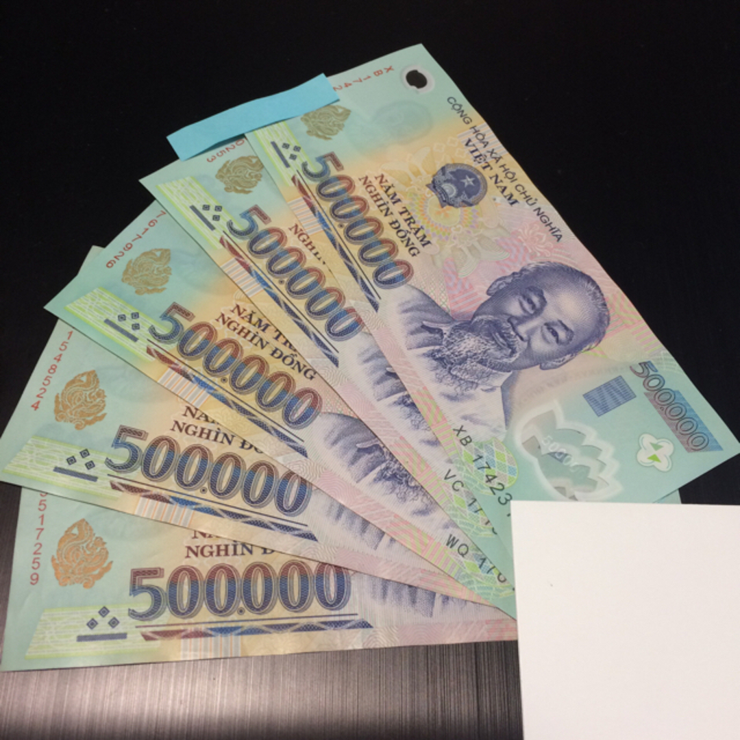 格安 ベトナムドン 50万ドン 50万ドン 5枚 - www.sidlab.se