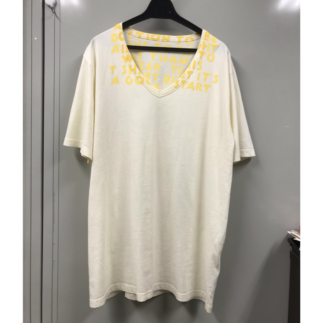 Maison Martin Margiela(マルタンマルジェラ)のメゾンマルジェラ エイズt【2001AW】 メンズのトップス(Tシャツ/カットソー(半袖/袖なし))の商品写真