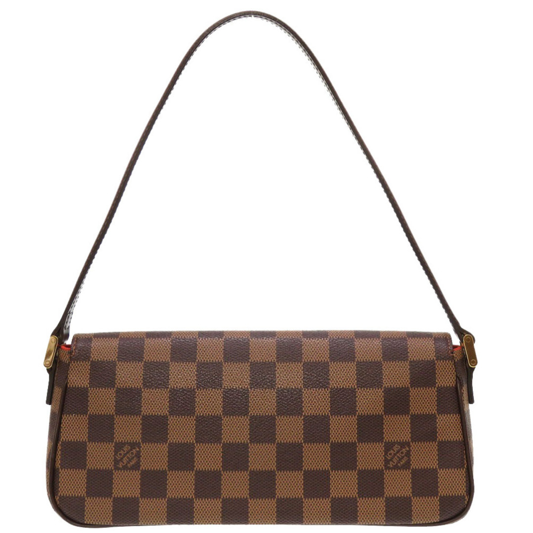 美品 ルイ ヴィトン ダミエ レコレータ エベヌ N51299 ハンドバッグ ワンショルダーバッグ バッグ LV 0105  LOUIS VUITTON