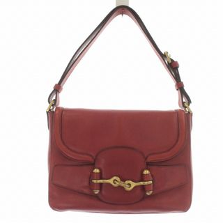 マルベリー(Mulberry)のマルベリー ワンショルダーバッグ ハンドバッグ ゴールド金具 レザー 茶(ショルダーバッグ)