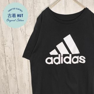 アディダス(adidas)のadidas　デカロゴ　パフォーマンスロゴ　古着90s　オーバーサイズ　ゆるダボ(Tシャツ/カットソー(半袖/袖なし))