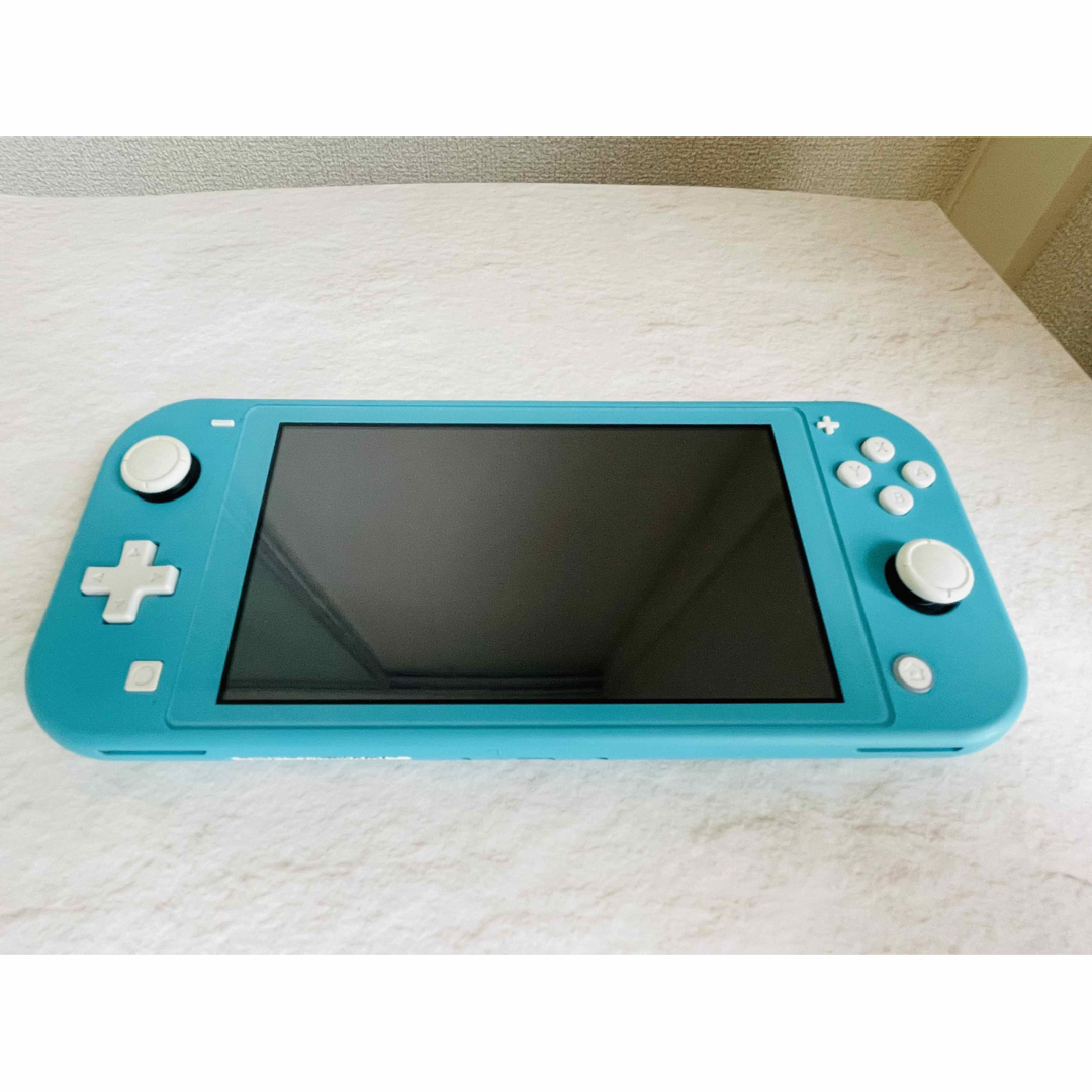 エンタメ/ホビーニンテンドー Switch lite スイッチ ライト ターコイズブルー訳あり