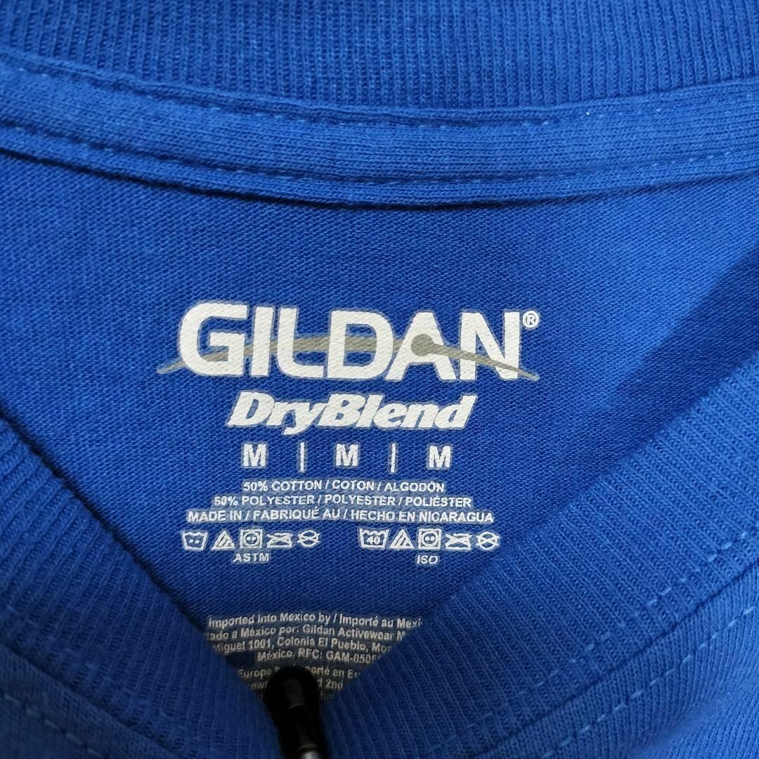 GILDAN(ギルタン)のGILDAN　アメカジ　 プリントTシャツ　USA古着シンプル　デカロゴ メンズのトップス(Tシャツ/カットソー(半袖/袖なし))の商品写真