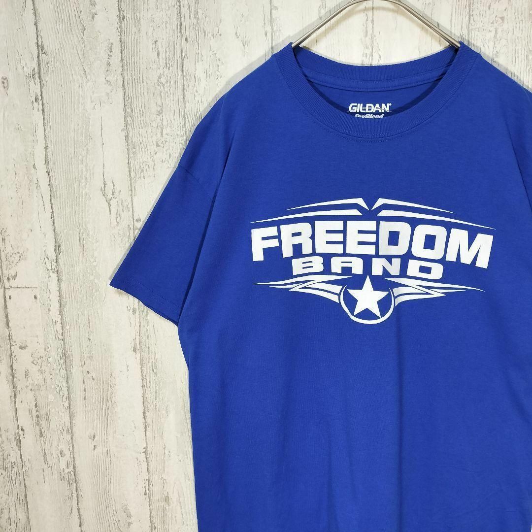 GILDAN(ギルタン)のGILDAN　アメカジ　 プリントTシャツ　USA古着シンプル　デカロゴ メンズのトップス(Tシャツ/カットソー(半袖/袖なし))の商品写真