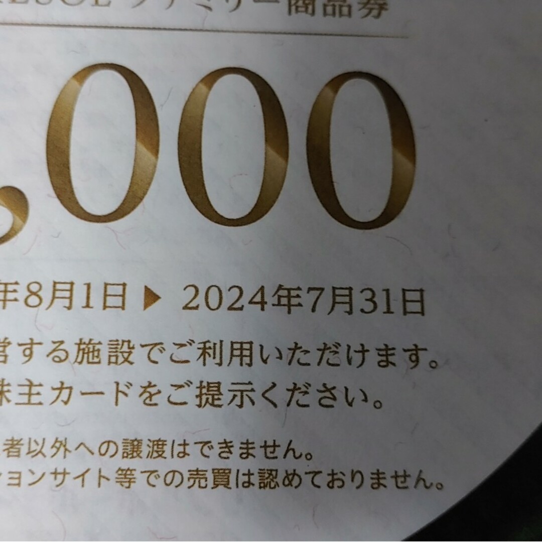 予約受付中 株主優待 株主優待券 リソル www 20000円分 リソル 優待券 ...