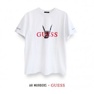 ゲス(GUESS)の【新品】AH MURDERZ × GUESS “ T-shirt ” サイズM(Tシャツ/カットソー(半袖/袖なし))