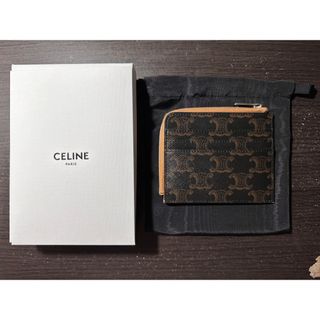 celine - セリーヌ：パース付きジップドカードホルダー/トリオンフ