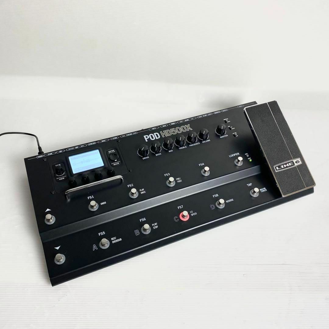 美品】Line6 マルチエフェクトプロセッサー POD HD500X 完動品