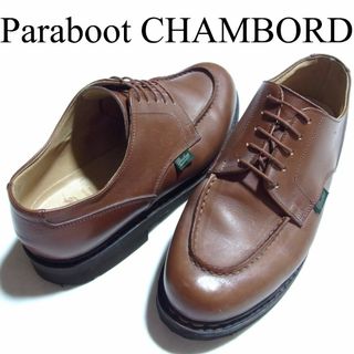 パラブーツ(Paraboot)のパラブーツ CHAMBORD シャンボード Uチップ レザー シューズ 5.5(ドレス/ビジネス)